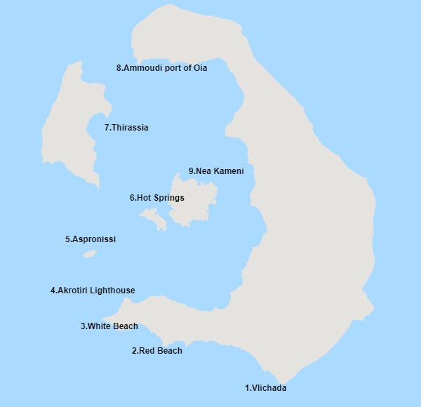santo-maritime-yachting-tour-map